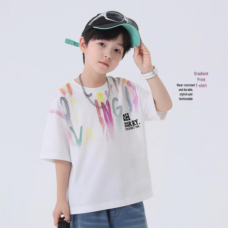 Boys  Pure Cotton Short Sleeve T-Shirt 140