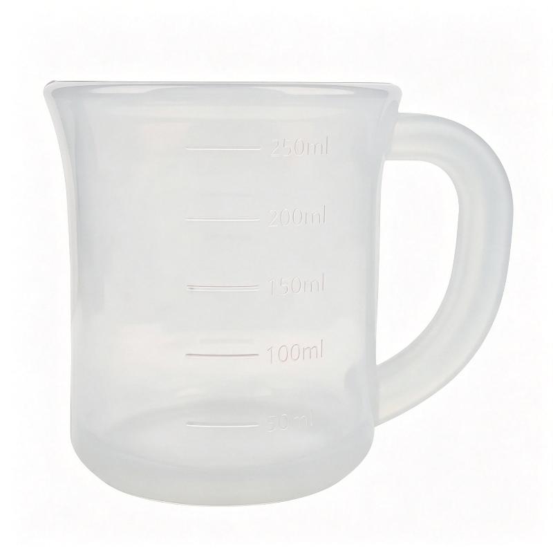 Silicone Graduated Cup, Silicone Water Cup And Measuring Cup, Anti-Drop Water Cup, Outdoor Water Cup, Visible Dual-Scale Liquid