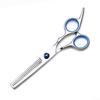 10 Piece Hair Cutting Scissors Set Professional Barber Thinning Shears Stainless Steel Comb Cape Brush Leather Case