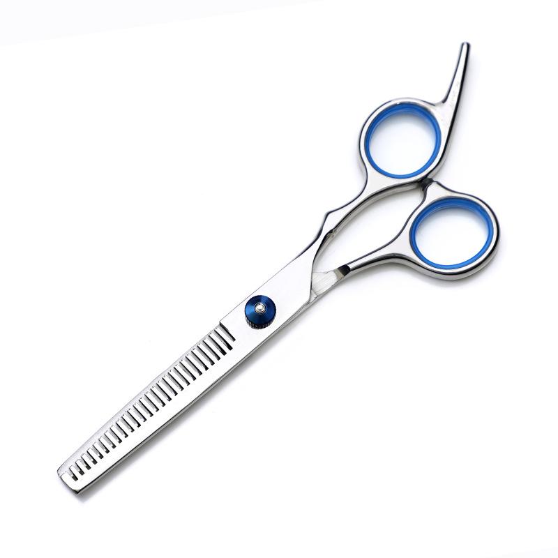 10 Piece Hair Cutting Scissors Set Professional Barber Thinning Shears Stainless Steel Comb Cape Brush Leather Case