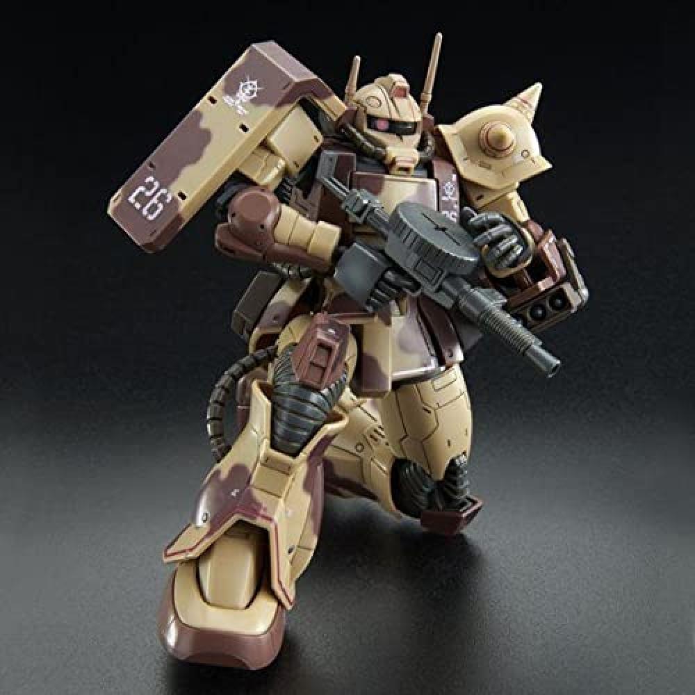 Bandai SPIRITS HG 1144 Zaku Desert Type (Double Antenna Specification) Plastic Model (Hobby Online Shop Limited)