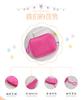Mini Fashion Plush Square Zipper Coin Purse Card Package Coin Bag Cute Purse Key Earphone Pouch Women Thin Small