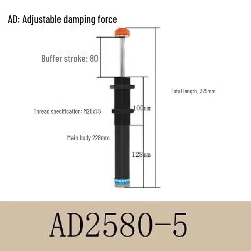 Jun Ding Ying AD2580-5 Series Adjustable Hydraulic Buffer