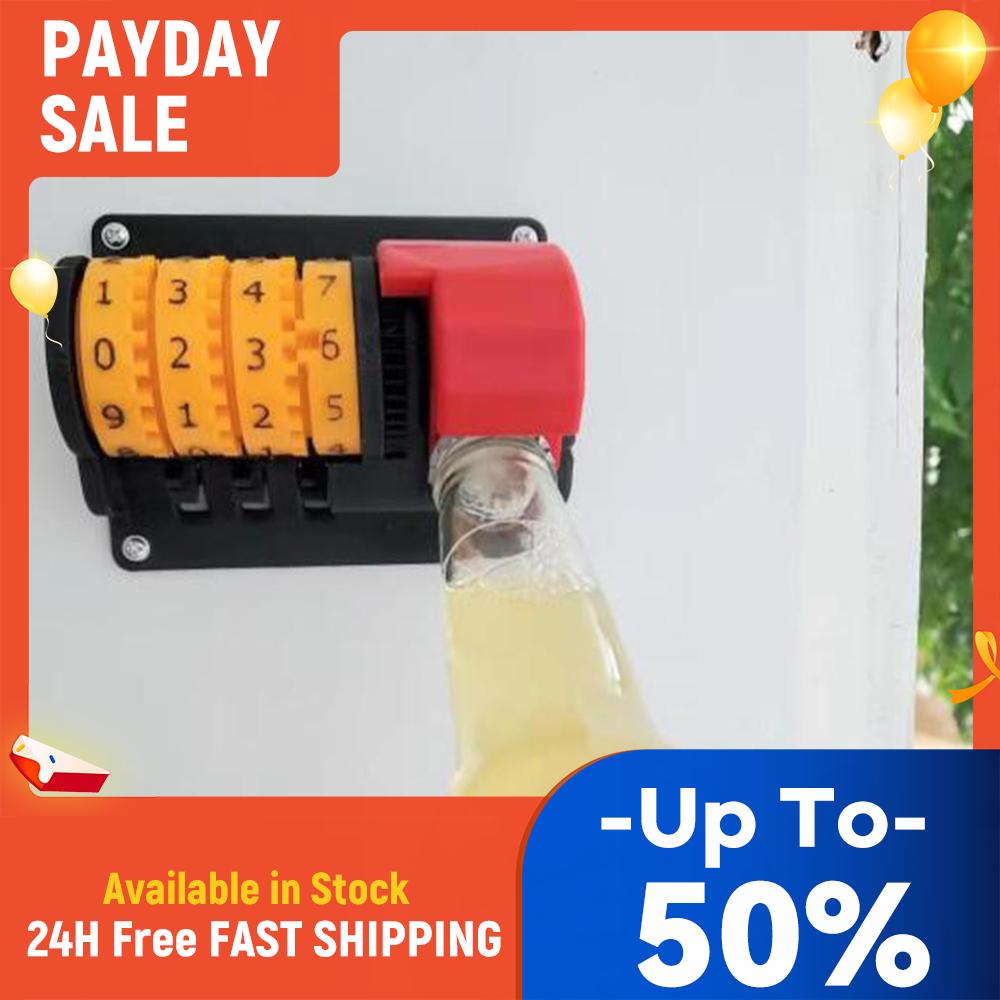 

Beer Counter Bottle Opener Beer Soda Drink Cap Opener Digital Counter Bottle Opener Wall-Mounted Opener for Bars Kitchen Or Club China Mainland