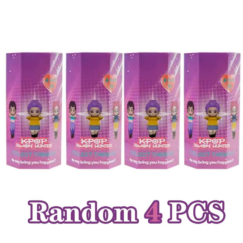 Anime KPop Devil Hunter Doll Vinyl Toy Rumi Mira Zoi Character Vinyl Mask Blind Box Ornament Toy Halloween Gift