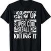 Baseball Player Mom Shirt Baseball Mothers Day T-Shirt
