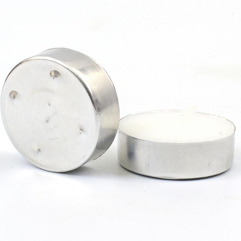 White Tealight Candles Elegant Tea Lights for Decor and Favors