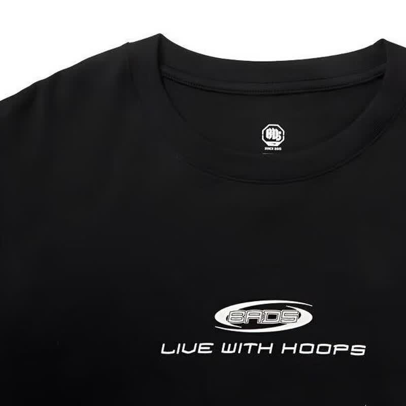 LI-NING Men's AHSW163-5 Short Sleeve Crew Neck T-Shirt