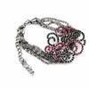 NOA [G8272] - Designer Bracelet 'Sissi' Red Black