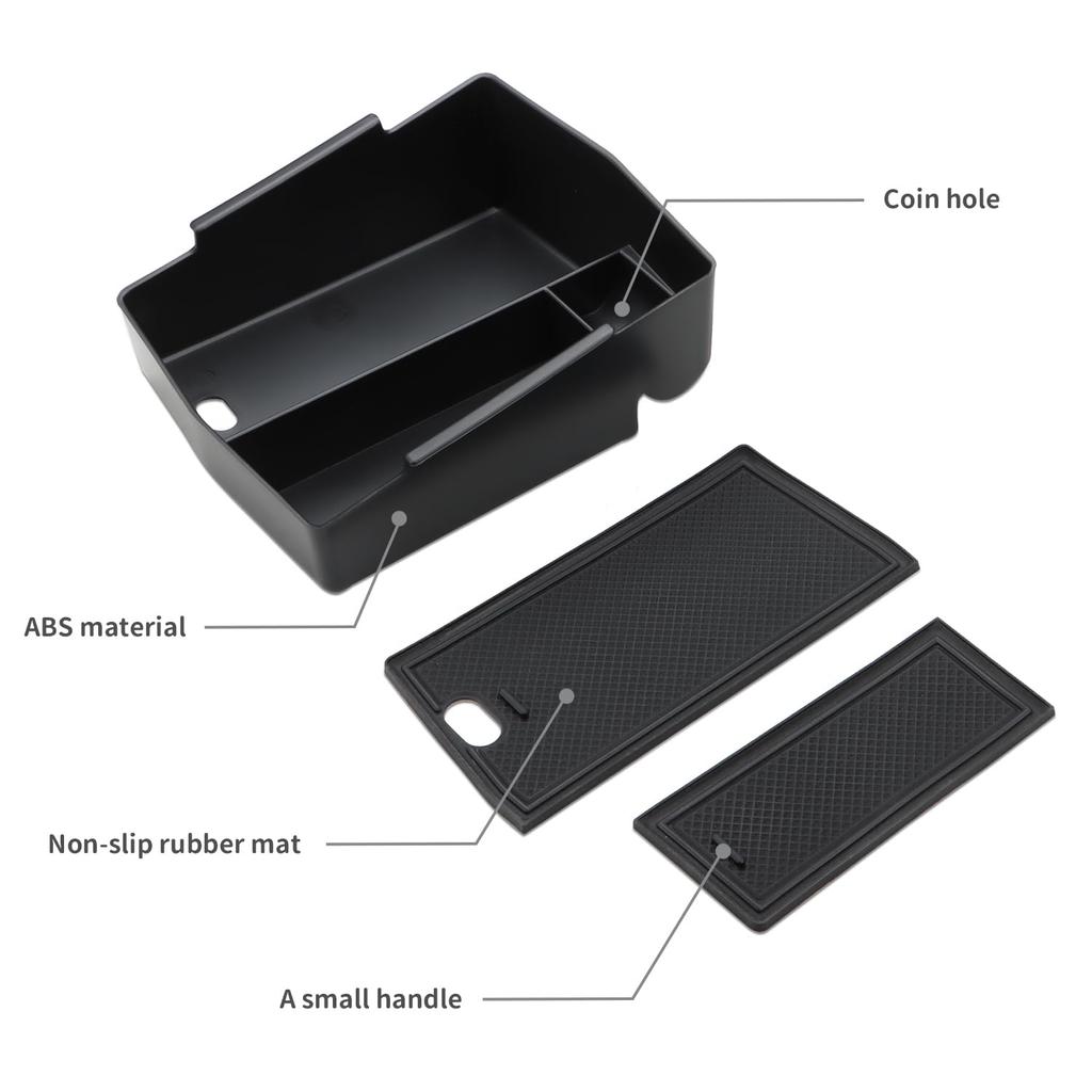MARCHFA New Subaru Forester 6th Generation SL Series SL5 SLG Dedicated Console Box Storage Box External Console Box Interior Parts Center Console