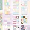 48Pc Mix Note New Cute Retro Korean Simple Note Pad Tearable Note Handbook Material Paper Ins Style Material Student Gift