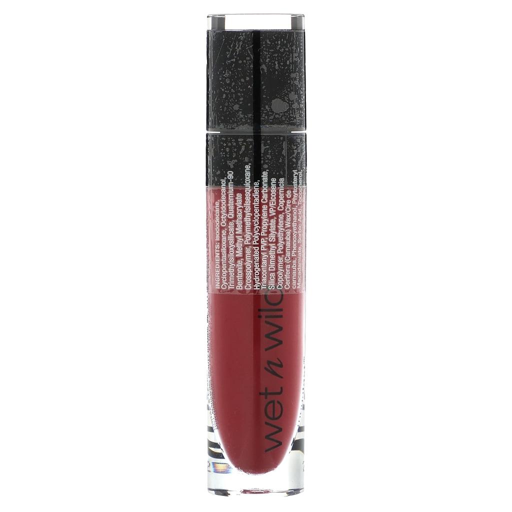 Wet N Wild MegaLast Liquid Catsuit Matte Lipstick, 957A Behind the Bleachers, 6g (0.21oz)