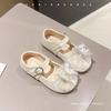 New Style Baby Shoes for girls36Children's Princess Shoes, Single Shoes, Bowknot, Shallow Toe, Spring and Summer Girls' Performance Shoes