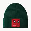 New large sized cartoon anime character spider series knitted hat, woolen hat for men and women, autumn and winter cold weather hat