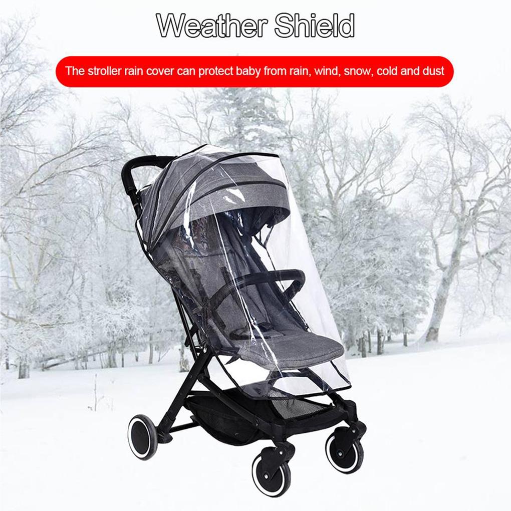 Stroller Rain Cover Universal Protective Outdoor Rainproof Covers Protector Babies Carriage Accessory Modified Component
