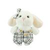 Plush Bunny Keychain With Pp Cotton Filling For Kids And Adults