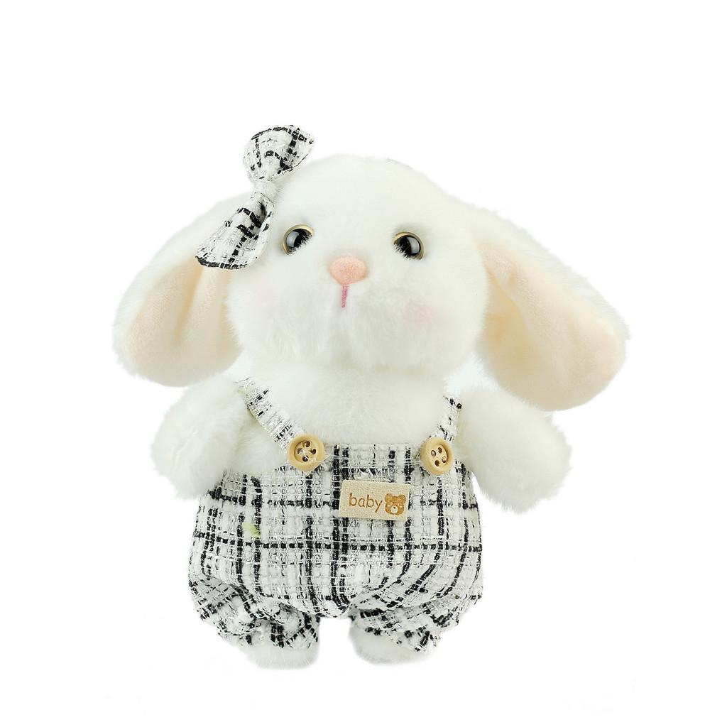 Plush Bunny Keychain With Pp Cotton Filling For Kids And Adults