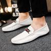 Spring New European Station Men's Shoes Doudou Shoes Men's Casual Single Shoes One-pedal Lazy Shoes Loafers