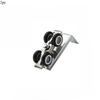 1Pair Sliding Door Pulley Sliding Door Slide Rail Hanging Wheel Silent Glass Wooden Door Track Hanging Rail Pulley Hanging Pulley Balcony Silent