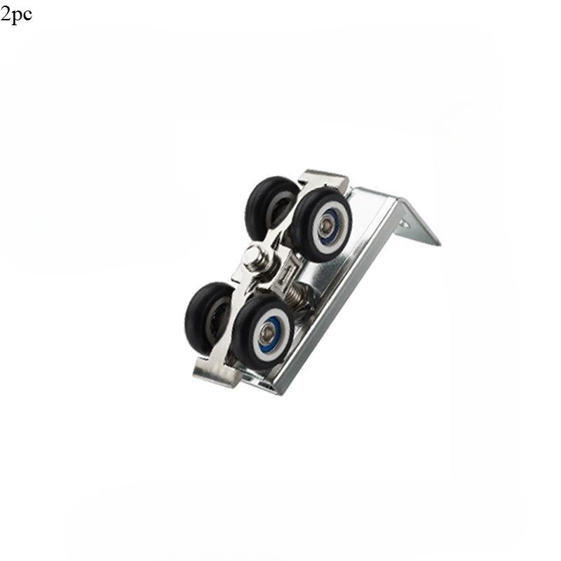 1 pár Kladka posuvných dveří Posuvné dveře Posuvná lišta Závěsné kolo Tichá Skleněná Dřevěná dveře Dráha Závěsná lišta Kladka Závěsná kladka Balkon Tichá