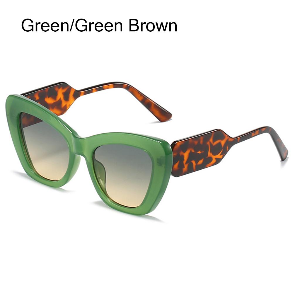 Vintage Y2K Cat Eye Sunglasses for Women & Men Oversized Square Sun Glasses Fashion Shades for Beach Vacation UV400 Protection