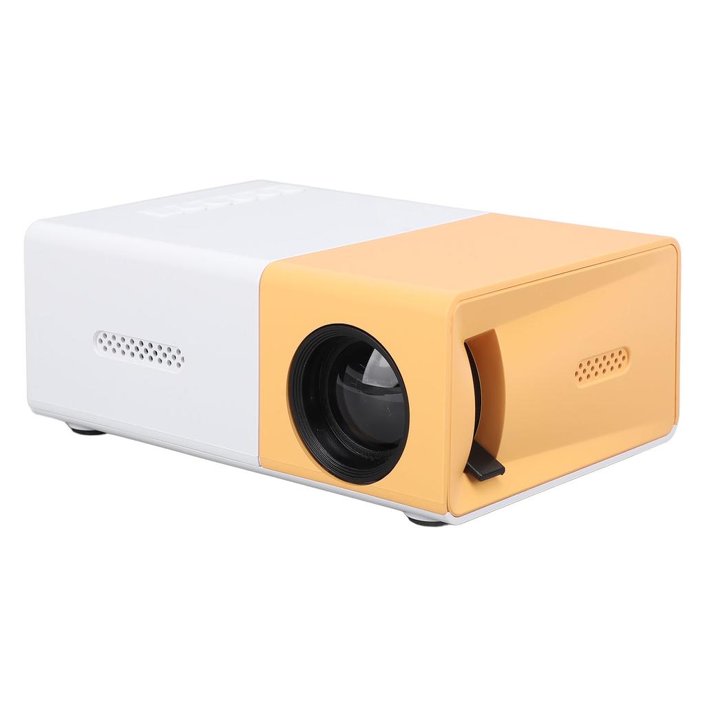 Small Projector HD 1080P Portable Outdoor Movie Projector with Speaker for Home Entertainment