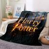 1pc Harry Potter Blanket Lightweight Flannel Throw For Sofa, Bed, Travel, Camping, Livingroom, Office, Couch, Chair, And Bed