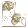 Gold Leaf Metal Wall Decor Iron Wall Decoration Nordic Wall Hanging Decor for Living Room Bedroom