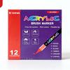 Top-Selling Direct Liquid Soft-Tip Acrylic Marker: Opaque DIY Watercolor Pen with 24 or 36 Colors for Outlining & Hand-Painting.