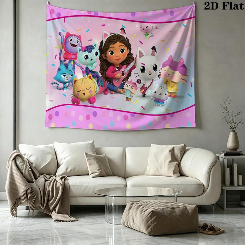 Gabby Wandkleed Esthetisch Wandkleed Bedrukt Stof Deken Decoratieve Wandkleden voor Slaapkamer Woonkamer Huisdecoratie