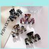 Stylish Medium Size M Shape Acetate Hair Clip For Women In Trendy Colors And Patterns
