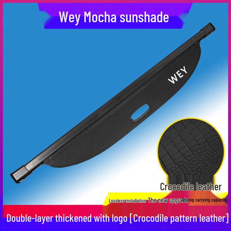 Trunk Divider for WEY VV5, VV6, VV7, Mocha – Special Cargo Cover for Decoration