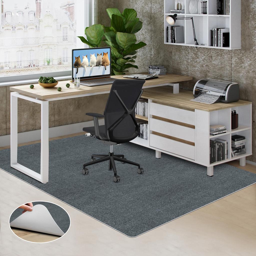Limited Chair Mat VOTUDX Floor Mat Floor Protection Mat x TPR Mat Thickness 4mm Quiet Sound Absorbing Chair Mat Floor Protection Sheet Does Not Slip