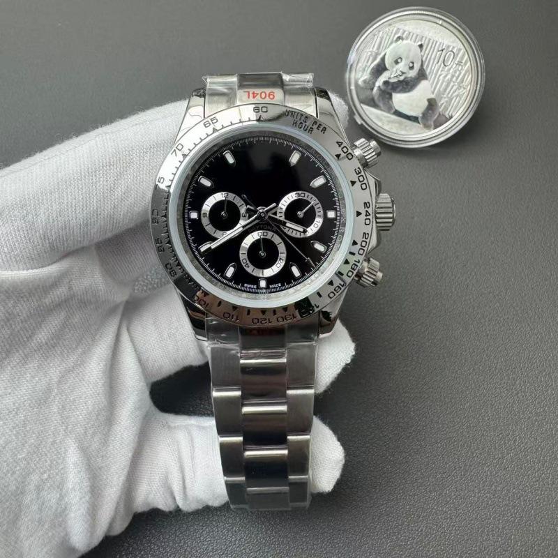 Panda Eye Daytona Men's Mechanical Watch Yacht Luminous Three Eyes Six Needles