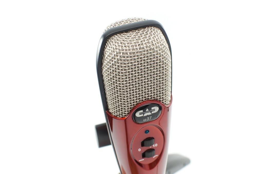 CAD AUDIO USB connection condenser microphone U37 Candy Apple Red