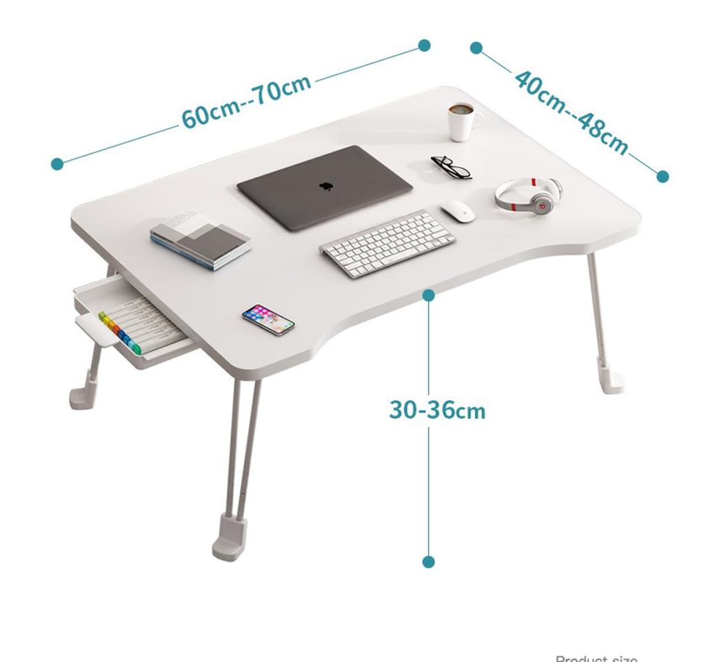 NEU Multifunktional Faltbar Sehr Mini Faltbar Niedrig Geeignet für Einzelbüro und PC-Studium Große Kapazität Faltbar Kompakt 70cm Lang x 48cm Breit x 36cm