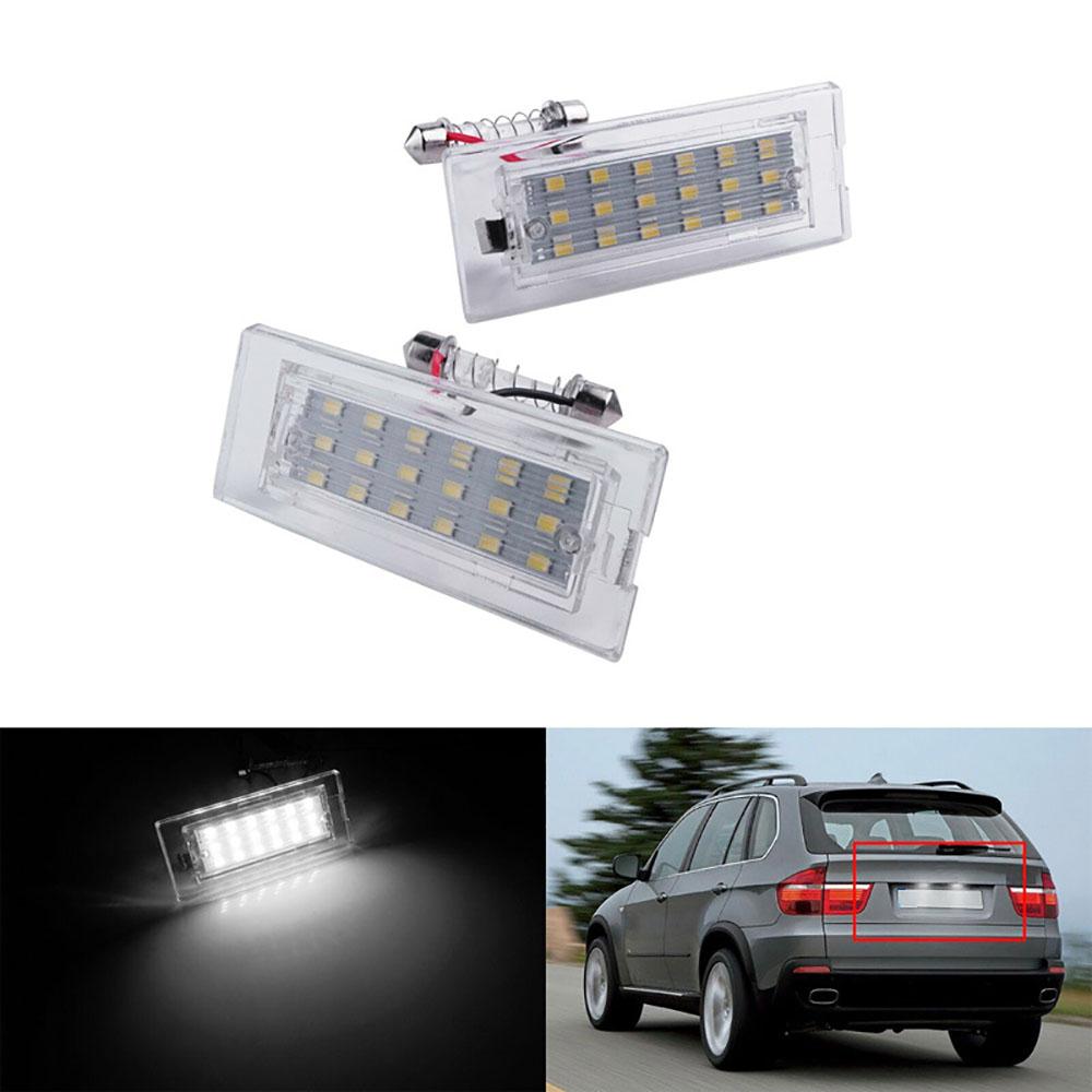 LED License Plate Lighting 51137062293 For BMW E53 X5 1999-2006