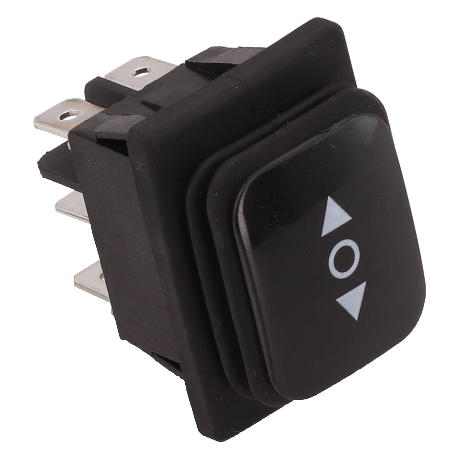 

Momentary Polarity Reverse Switch Linear Actuator 6 Pin Rocker Switch 3 Position Locking ON-OFF-ON DSDT