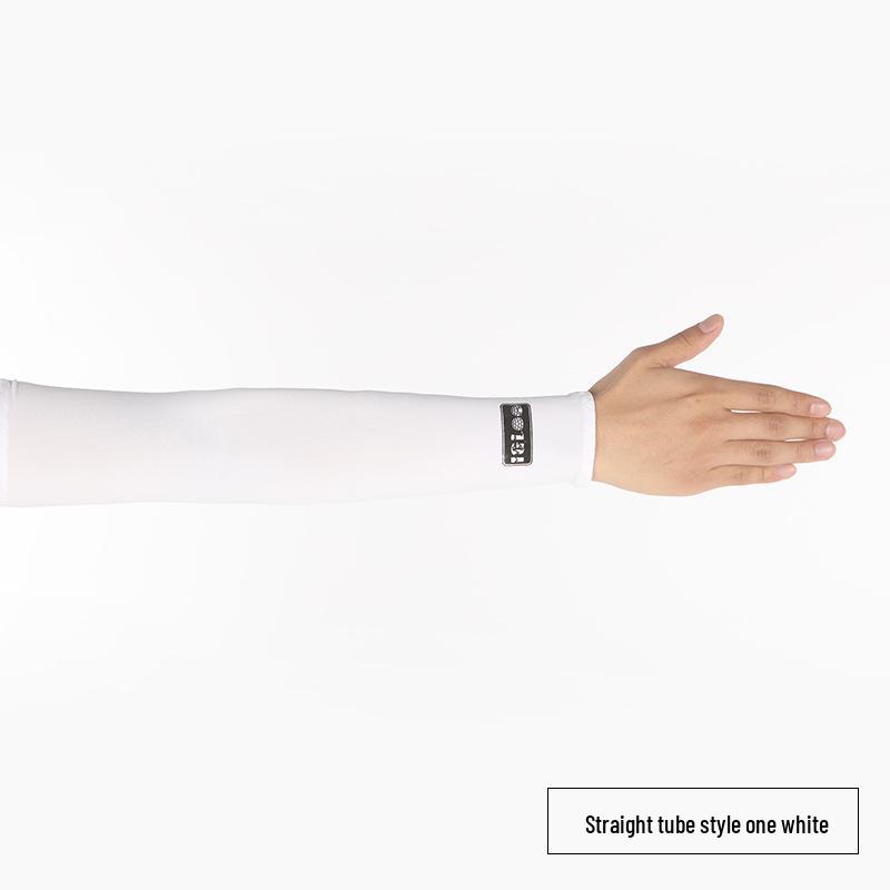 Unisex Eis-Seiden Kühlärmel – Elastisch, Atmungsaktives Netzgewebe, Bequeme Passform