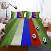 Men Bedclothes Sports Fotbal Bed Cover Sets Comfortable Soft with Soft Fabric Duvet Set Beding Sets Socer 172*218cm 20*230cm Bedsets Young Boys
