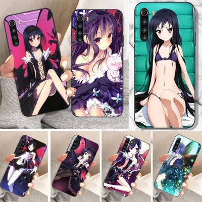 Accel World Phone Case For Xiaomi Redmi Note 11 10 9T 8 7 Pro Redmi 10 9 9A 9C 8 7 6 Soft Black Phone Cover
