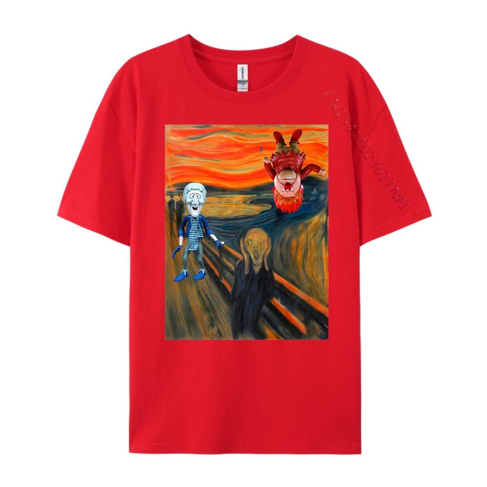 Funny Art Upside Down Cold Heat Luxury T Shirt Mens TShirts EU SIZE Mothers Day