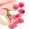 2pcs Rings Flower Napkin Holder Decorative Table Napkin Buckle For Dining Wedding Party Hotel Use Artificial Peach Blossom