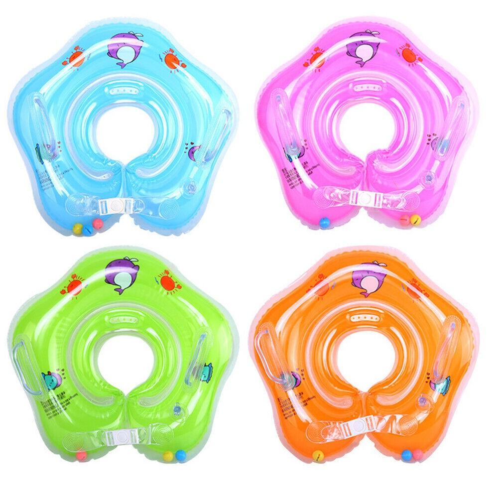 Toddler Newborn Inflatable Baby Swimming Collar Toys Float Safety Aid Toys UK