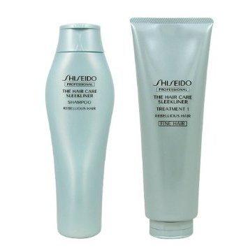 Shiseido Sleekliner Shampoo + Treatment 1 (for soft hair) [250 size set]