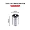 4Pcs Wheel Tire Valve Air Stem Cap Duust Covers Car Styling For Mercedes Benz W206 Class C200L W204 GLA W213 W212 Car Ornaments CZ2