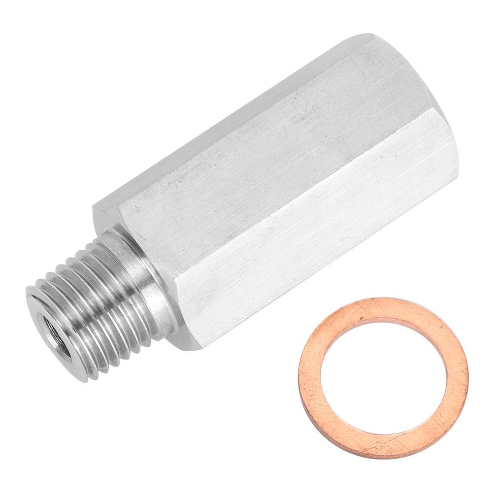 

Universal Car Engine Cylinder 14NPT Adaptor 18 T304 Steel Oil Pressure Gauge