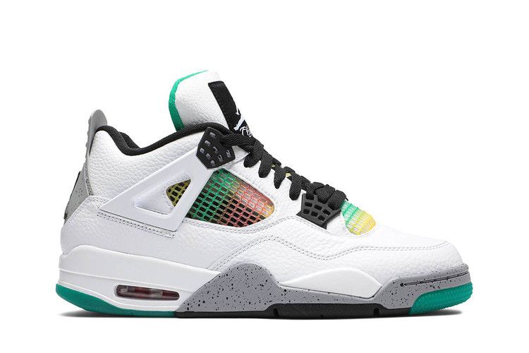 Jordan 4 Retro Lucid Green Rasta (Women's)