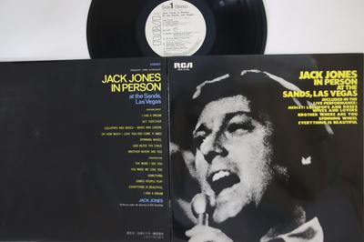 LP Record JACK JONES  Jack Jones In Person At The Sands  SRA5192PROMO RCA Japan Jazz Used