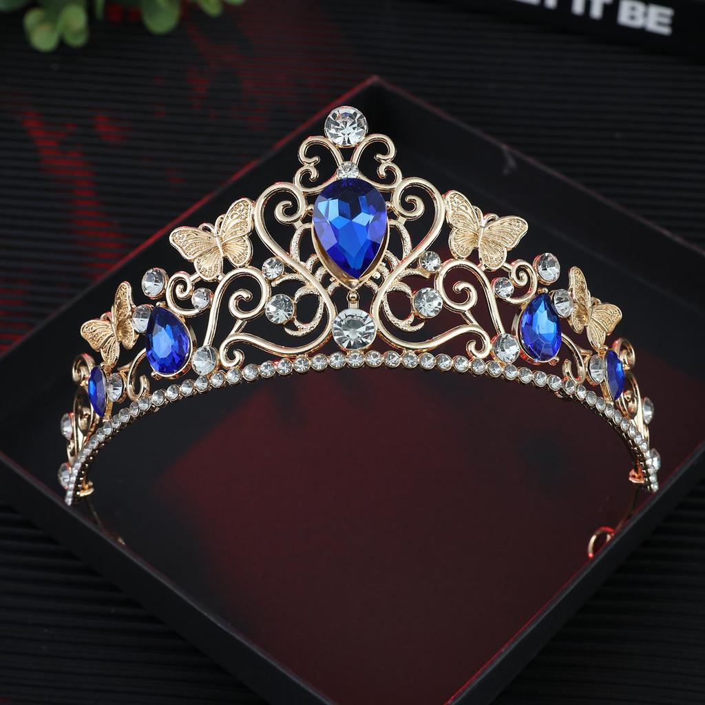 European Luxury Bridal Headdress: Wedding & Party Crown Headwear
